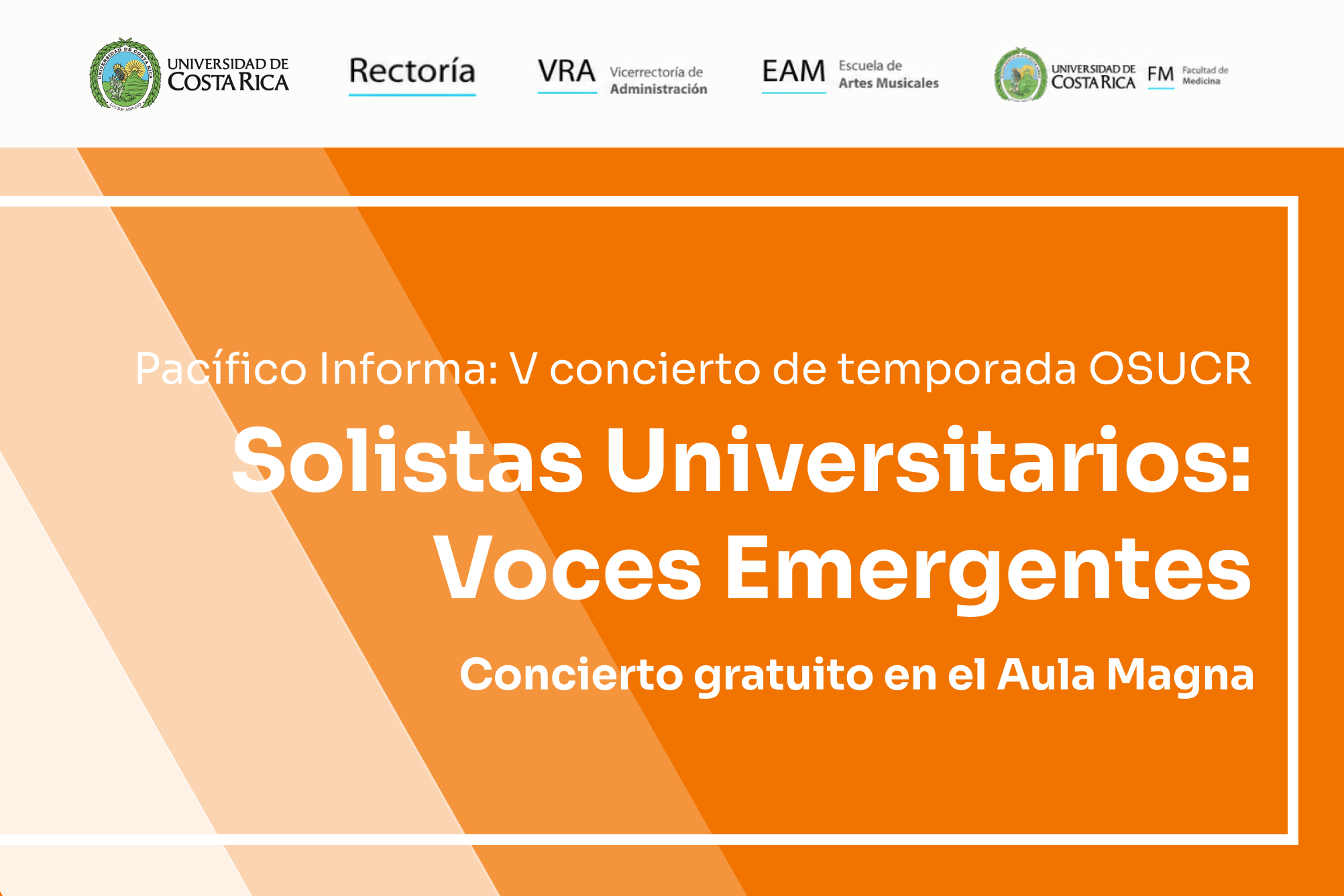Pacífico Informa: V concierto de temporada OSUCR