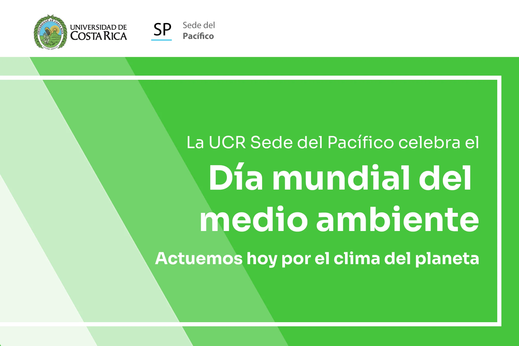 Día mundial del medio ambiente actuemos por el clima