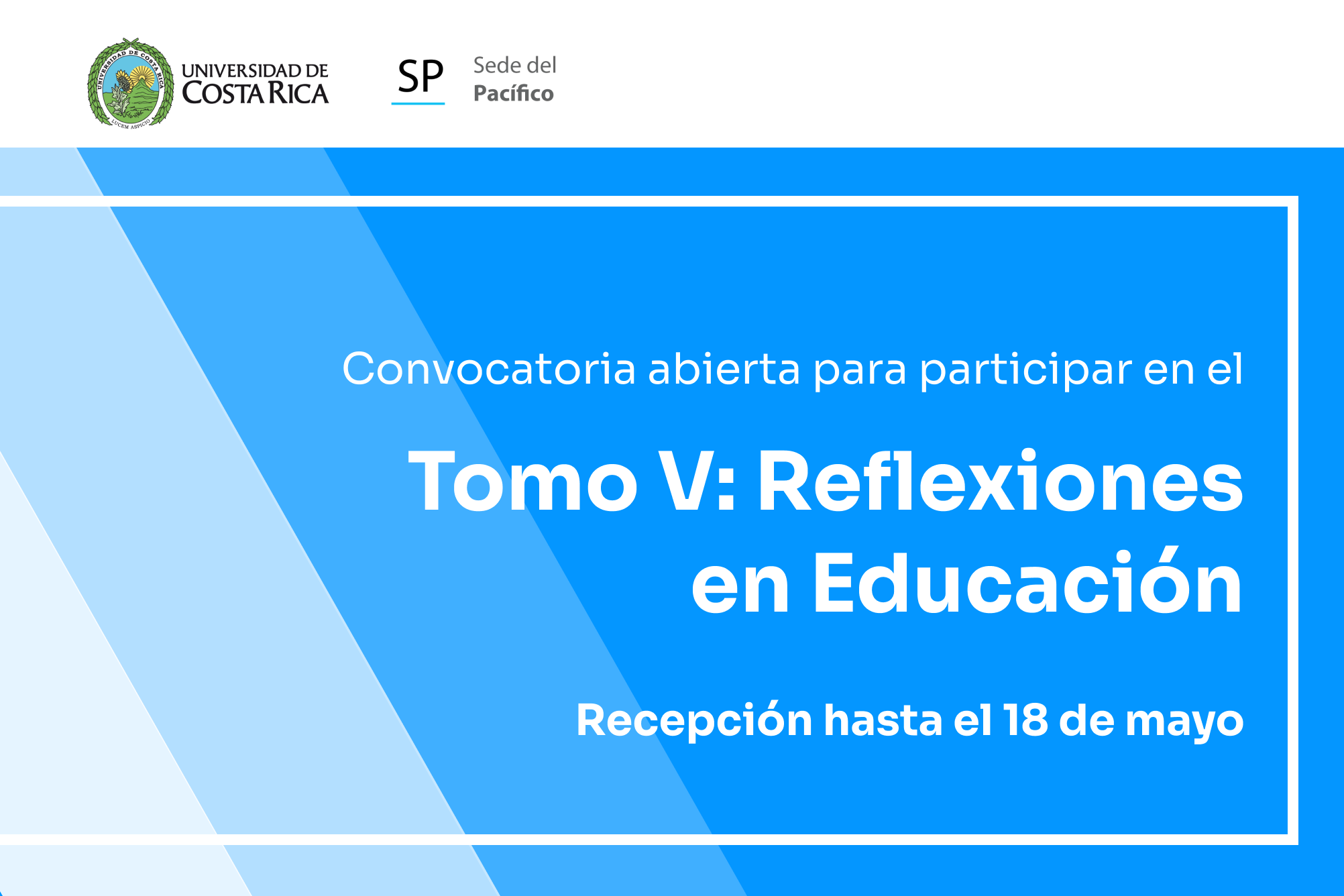 Convocatoria Abierta – Tomo V: Reflexiones en Educación