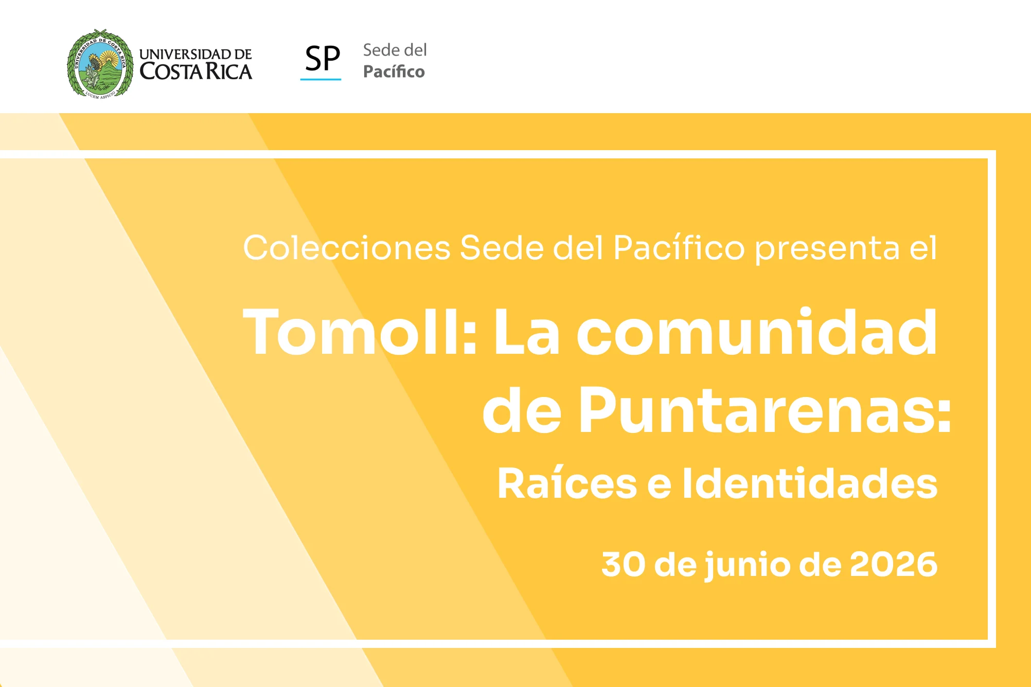 Colecciones Sede del Pacífico presenta su nuevo libro